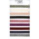 00916 Velvet Ribbon w/ Squares, 16mm