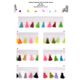 01022 Multicolored Tassel Fringe, 38mm