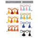 01024 Multicolor Tassel Fringe, 47mm