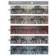 01046 Printed Fringe, 10cm & 8cm