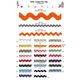 01173 100% Cotton Ric-Rac, 18mm