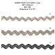 01186 Ric Rac - Stitched Vine - 13mm