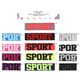 01929 "Sport" Print Elastic, 32mm