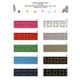 01932 Square Design, Studded Elastic