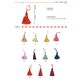 02917 Tassel with Decorative knot, 7cm