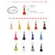 02941 Rayon Mini Tassel, 2.5cm
