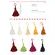 02957 100% Acrylic, Tassel - 5.5cm