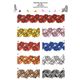 03388 Floral Design Embroidered Organdy