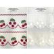 03933 Cherries, Embroidered Trim, 95mm