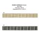 04748 Plaid Ribbon, Cotton & Linen- 15mm