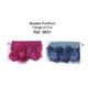 09651 Beaded Pompom Fringe on Fur