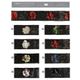 11096 Sequin, Flower Trim 35mm
