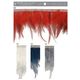11104 Iron-on Feather Fringe, 100mm