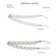 12046 Crochet Lace Tieback, 65cm