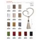 12112 Fine Curtain Tieback w/ Tassel