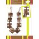 12128 Square Coconut Tieback, 75cm