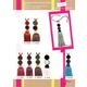 12132 Double Felt Ring Tieback w/ Tassel