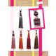 12150 Ring Topped Tassel Curtain Tieback