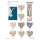 12154 Tieback with Heart, +/-60cm