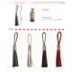 12529 Leather Tassel with Gold Top