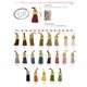 12537 Faux Leather Tassels w/Cap, 3.5cm