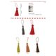 12539 Carded Tassels (2 Pcs/Card)