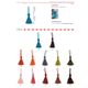 12540 Carded Tassels, (3 Pcs/Card)