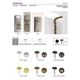 60399 1/2" Diameter Upholstery Tacks