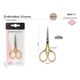M00113 Embroidery Scissors, Gold