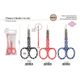 M00153 Polka Dot Scissors, Curved Blades