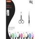 M00163 Curved Embroidery Scissors, Plat.