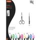 M00164 Embroidery Scissors, Platinum