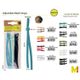 M00265 Adjustable Elastic Straps, 3 sets per card