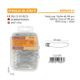 M00635 50mm Safety Pins, 144pcs/Box