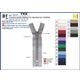 M01017 Fine Nylon Zipper