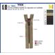 M01064 Metallic Zipper (Non-Separable)