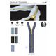 M01907 "Jeans" Zipper (Non-Separable) #5