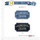 M07831 "Concept Jeans" Applique