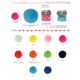 M08904 100% Polyester Pompon, Boxed