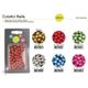 M09227 Colorful Bell Beads, 50pcs/card