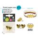 M09241 Magnetic Heart Clasps