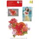 M11774 XL Heart with Flowers Applique