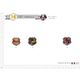 M15488 Plaid "Rock" Crests