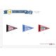 M15788 Pennant "POWER TEAM" Appliques