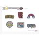 M16124 Various Shiny Appliques