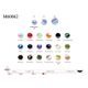 M60062 Pearlescent Buttons