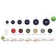 M60796 4-Hole Shell Button