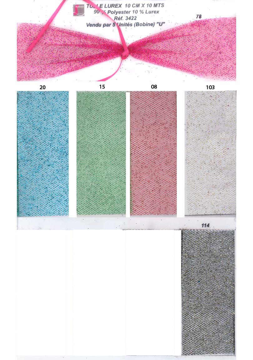03422 Tulle "Lurex"