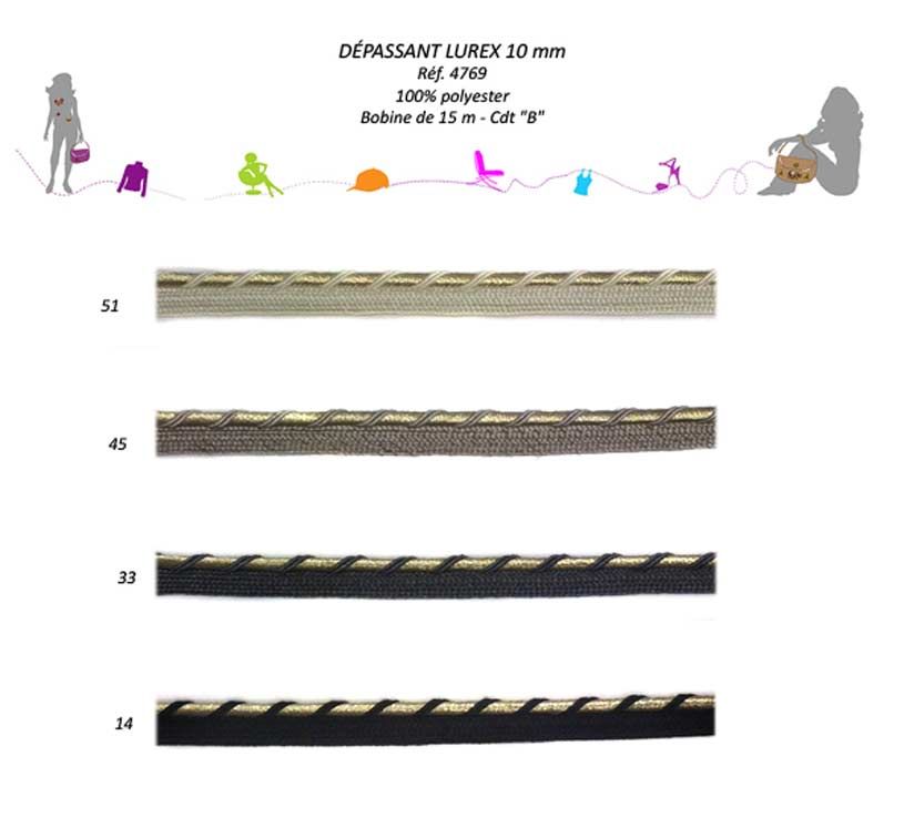 04769 Lurex Piping 100% Polyester