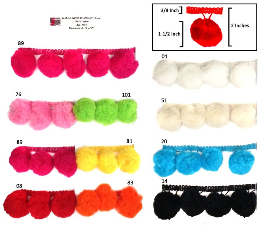 04982 XL Ball Fringe